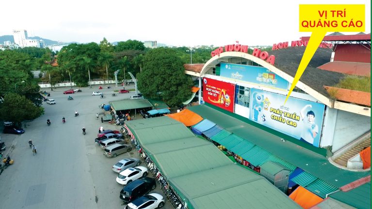 Pano Ốp Tường Tại Chợ Vườn Hoa – Đường Lê Lợi , TP Thanh Hóa, Tỉnh Thanh Hóa – Vị Trí Số 6