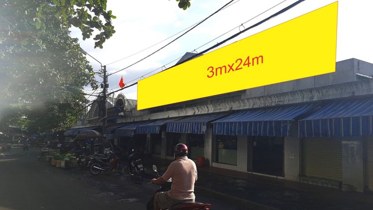 Pano Ốp Tường Tại Chợ Đầm – Phạm Hồng Thái – Thị Nại – Tp. Quy Nhơn – Bình Định (Vị Trí 2)