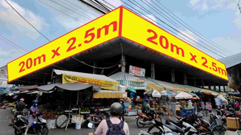 Pano Ốp Tường Tại Chợ Mỹ Bình – Tp. Long Xuyên – Tỉnh An Giang
