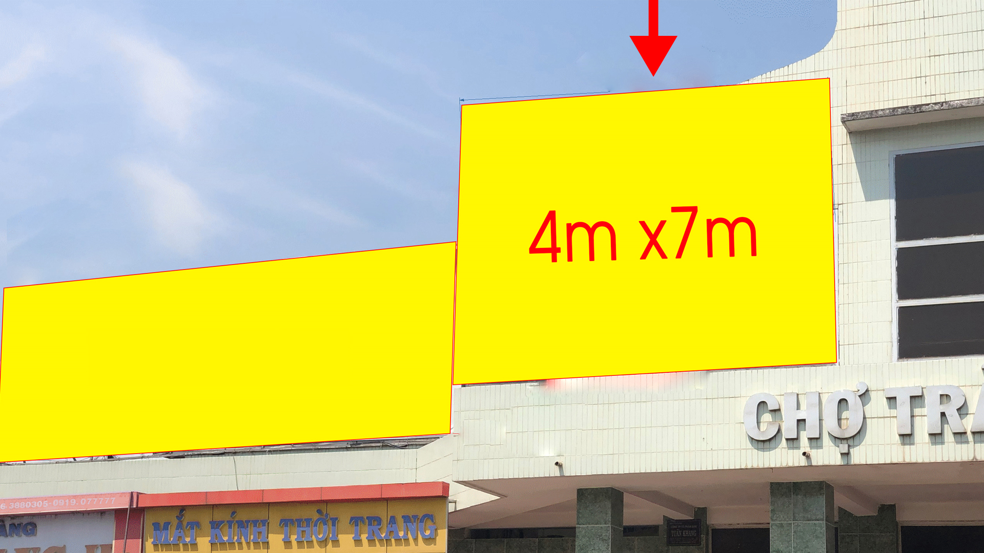 PANO ỐP TƯỜNG TẠI CHỢ TRẢNG BÀNG – SỐ 22 PHƯỜNG TRẢNG BÀNG – THỊ XÃ TRẢNG BÀNG – TỈNH TÂY NINH (VỊ TRÍ 1)