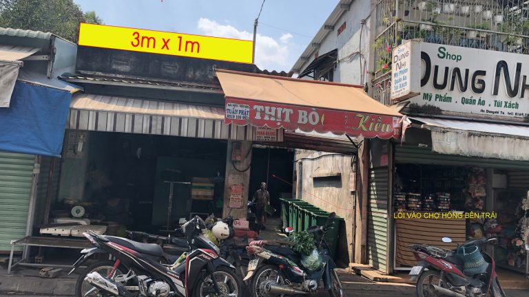 Pano Ốp Tường Tại Chợ Thanh Hóa – Đường Chợ Chiều – Hố Nai 3 – Huyện Trảng Bom – Tỉnh Đồng Nai (Vị Trí 1)