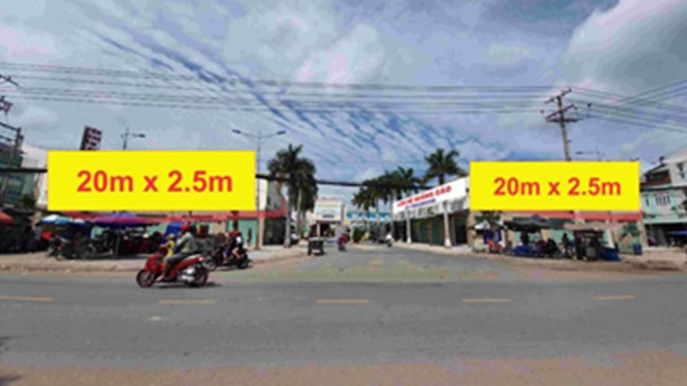 Pano Ốp Tường Tại Chợ Long Thọ – Hùng Vương – Ấp 1 – Huyện Nhơn Trạch – Tỉnh Đồng Nai (2 Vị Trí)