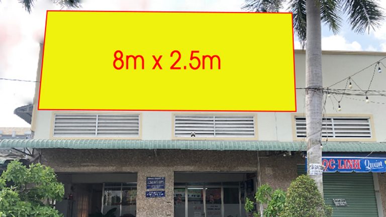 Pano Ốp Tường Tại Chợ Long Thọ – Hùng Vương – Ấp 1 – Huyện Nhơn Trạch – Tỉnh Đồng Nai (Cổng Chính Cánh Phải Vị Trí 2)