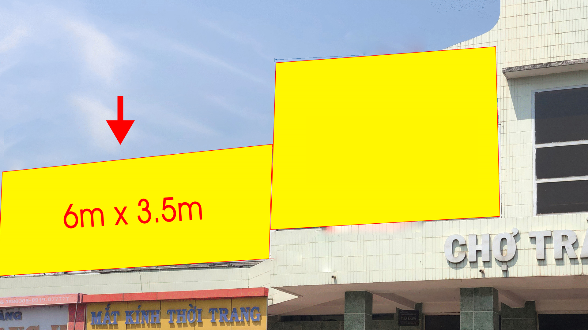 PANO ỐP TƯỜNG TẠI CHỢ TRẢNG BÀNG – SỐ 22 PHƯỜNG TRẢNG BÀNG – THỊ XÃ TRẢNG BÀNG – TỈNH TÂY NINH (VỊ TRÍ 2)