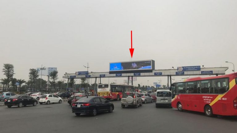 Led Outdoor Tại Trên Nóc Trạm Thu Phí Làn Ra – T1 – Sân Bay Quốc Tế Nội Bài – Huyện Sóc Sơn – Hà Nội