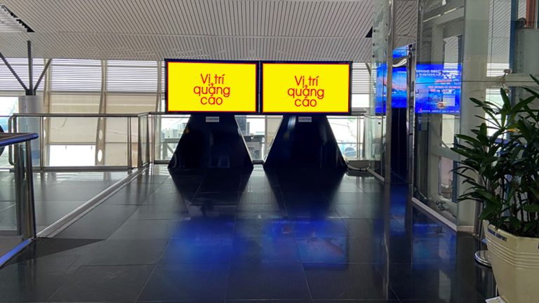 Led Indoor Tại LCD 75’’ Đối Diện Phòng Chờ Thương Gia – Sân Bay Đà Nẵng – Quận Hải Châu – Tp. Đà Nẵng (2 Vị Trí)