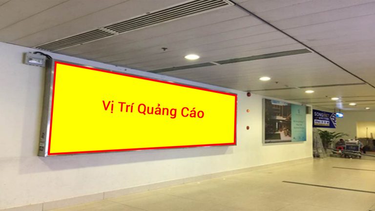 Hộp Đèn Ốp Tường Tại Khu Vực Băng Chuyền Số 6 Ga Đến Quốc Nội Tại Sân Bay Tân Sơn Nhất TSN-12 – Quận Tân Bình – Tp. Hồ Chí Minh