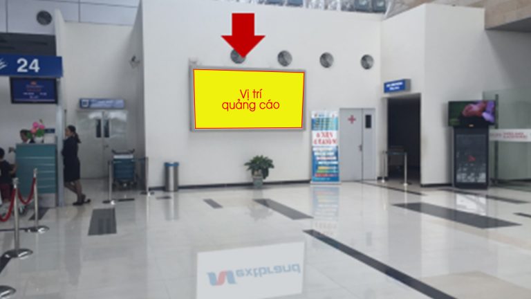 Hộp Đèn Tại Khu Vực Check-in Quốc Nội Đi – Sân Bay Quốc Tế Cần Thơ – Quận Bình Thủy – Tp. Cần Thơ (Vị Trí 2)