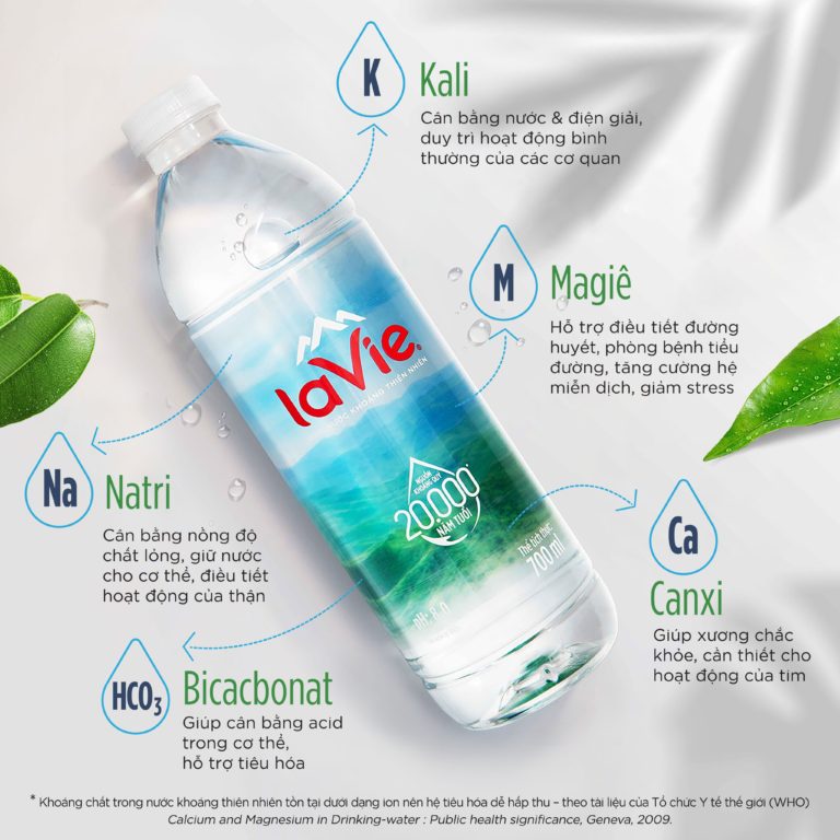 lavia nước uống tinh khiết