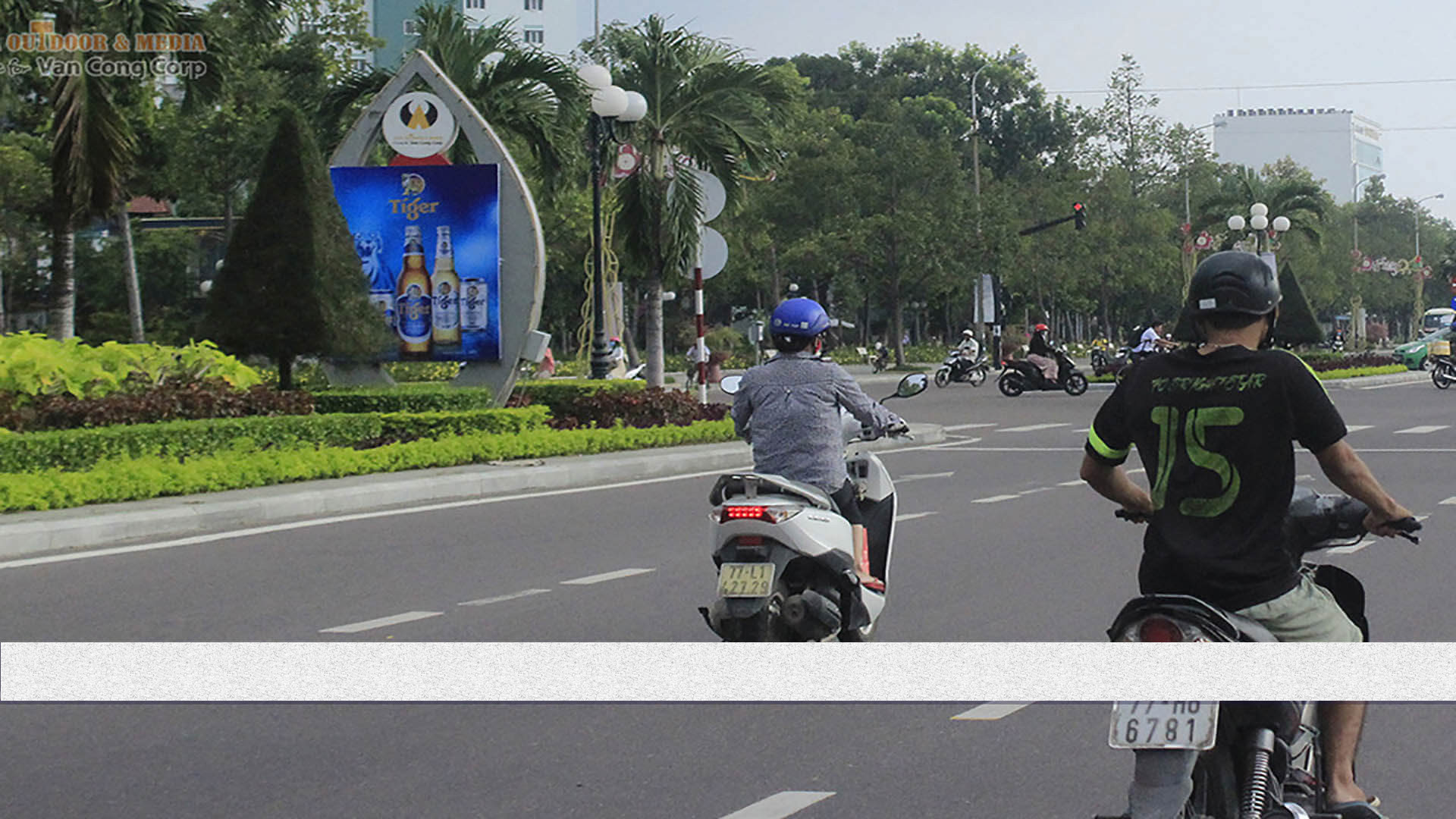 hộp đèn giọt nước tại quy nhơn