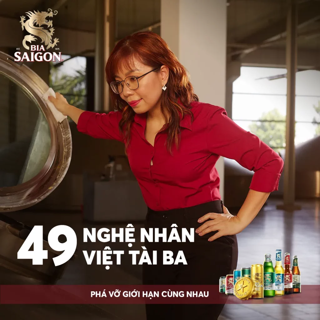 "Bia Saigon - Phá Vỡ Giới Hạn Cùng Nhau: Hành Trình Thú Vị Của Hương Vị"