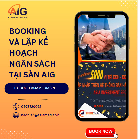 QUY TRÌNH LẬP KẾ HOẠCH BOOKING QUẢNG CÁO NGẮN HẠN - TRUNG HẠN - DÀI HẠN TRÊN HỆ THỐNG EX-DOOH.ASIAMEDIA.VN