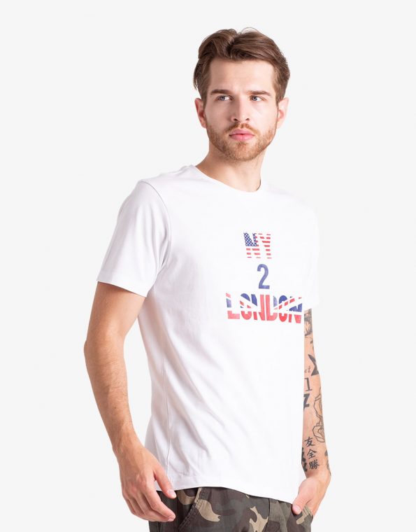 Printed T-shirt - Ny 2 London