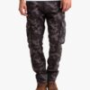 cargo work pants for men Charcoal
