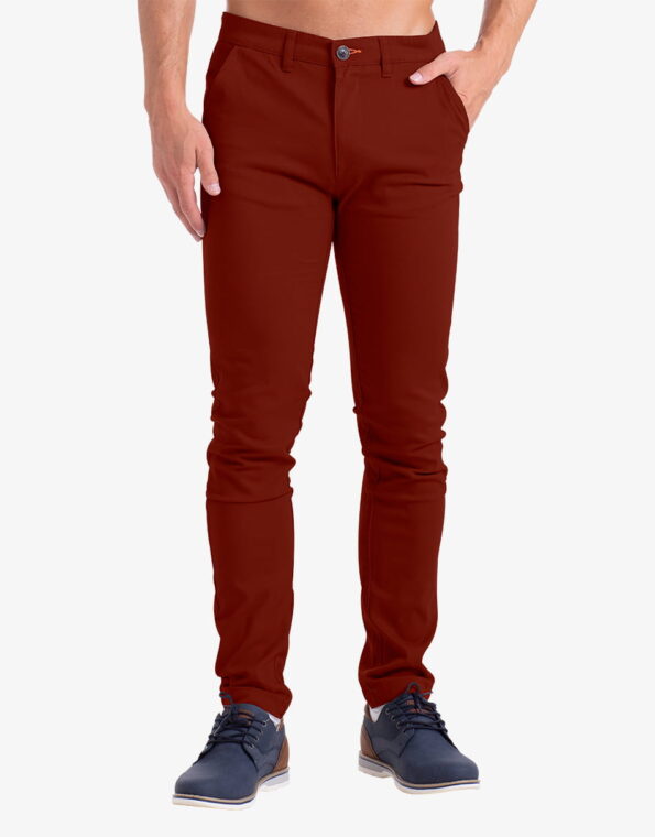 Gabardine Trousers - Skinny Fit