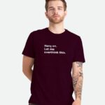 Printed T-shirt – Hang on