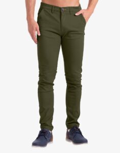 Gabardine Trousers - Skinny Fit