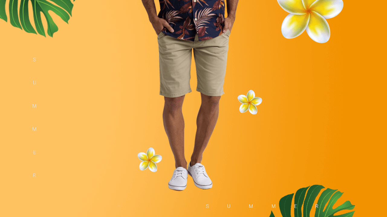 Summer outfit for men