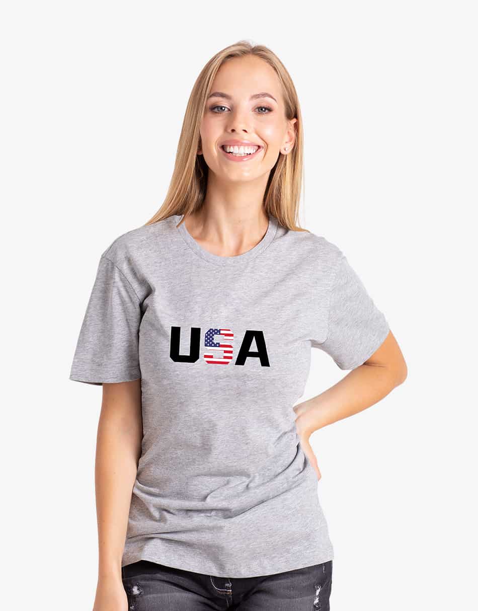 Printed T-Shirts for Women - USA - Rough And Tough