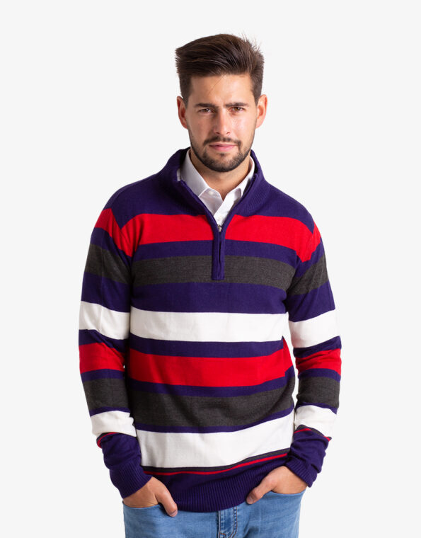 Men's striped jumper