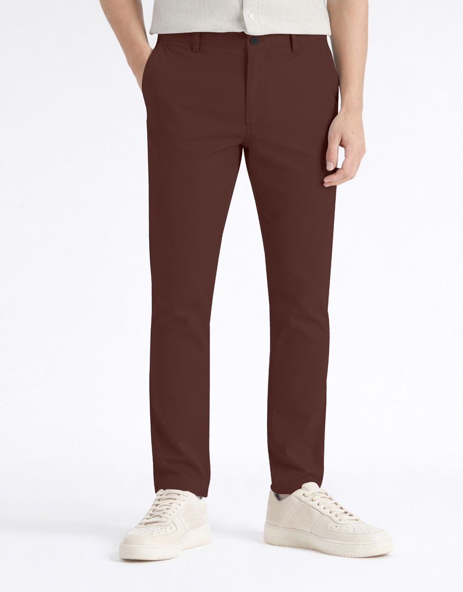 Men’s Premium Gabardine Pants – Brown