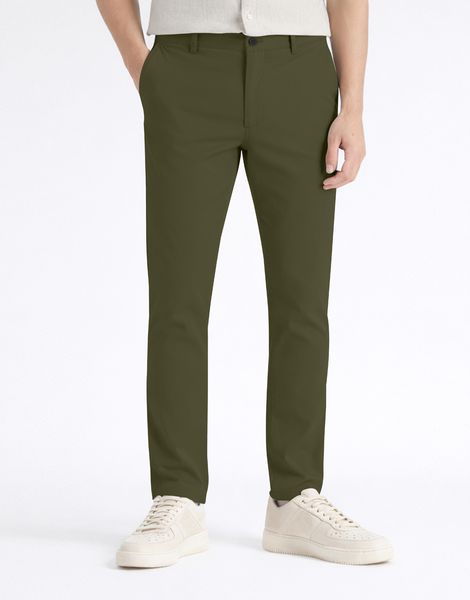 Men’s Premium Gabardine Pants – Olive