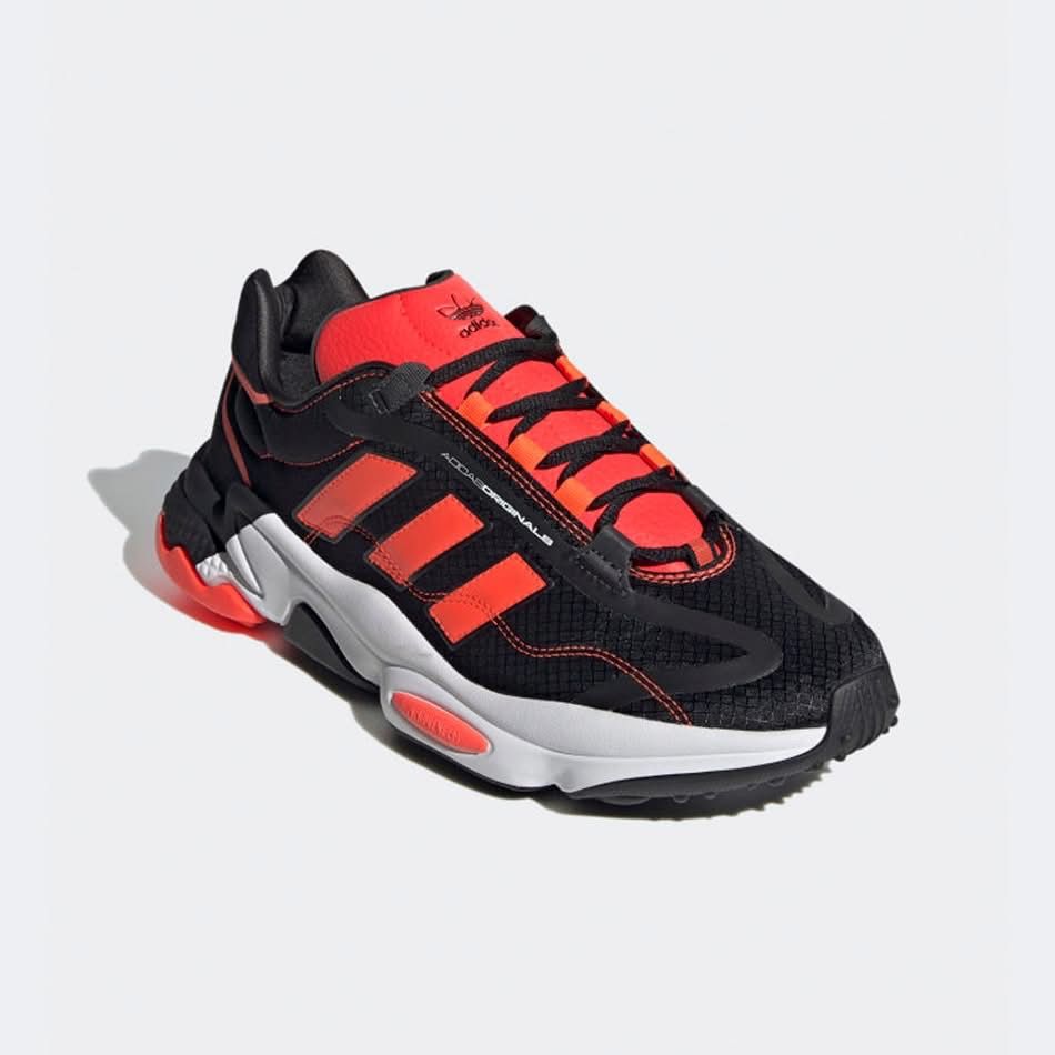 Adidas Ozweego Pure Black Solar Red