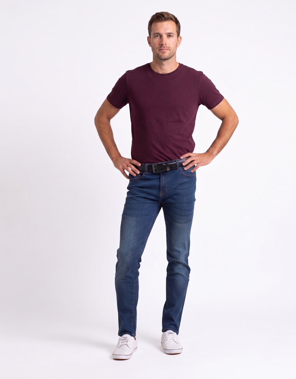 Men’s Denim Jeans – Dark Blue