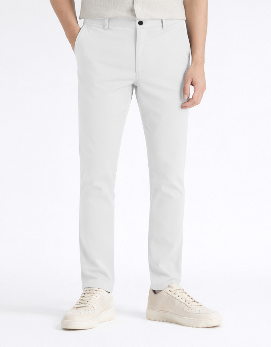 Men’s Premium Gabardine Pants – White