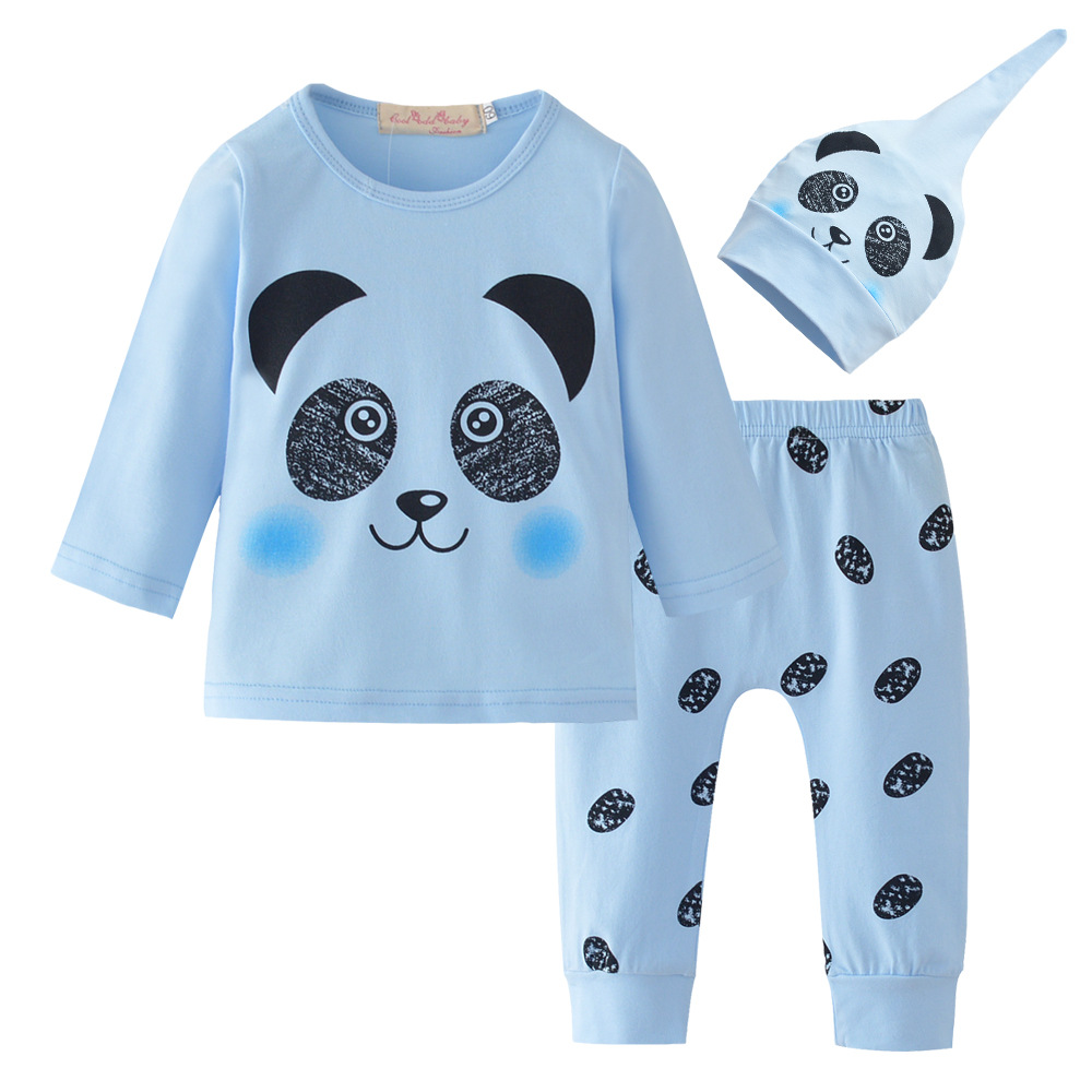 Pajamas for children, a simple design suitable for both sexes, made of high quality, with multiple sizes