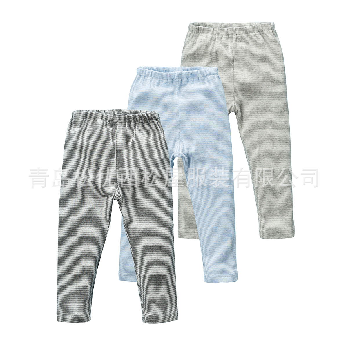 Three-color trousers