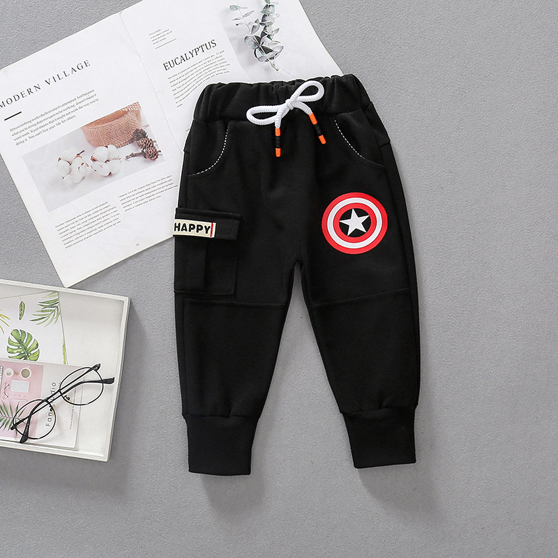 Pants with cartoon drawings A beautiful design made of high quality Soft and smooth for your baby