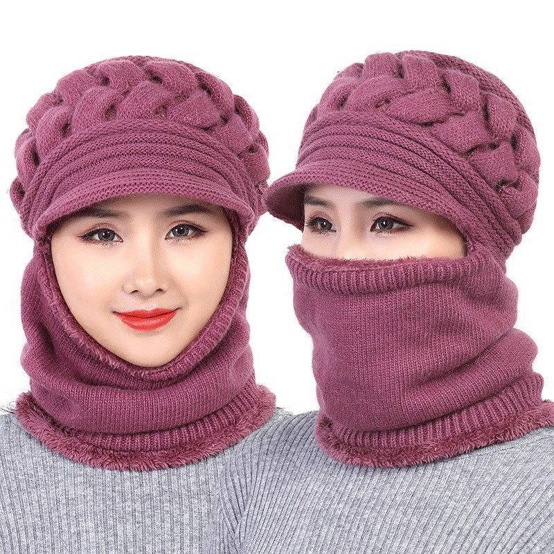 Hat Men And Women Winter Tide Warm Knitted Hatwoolen Hat New