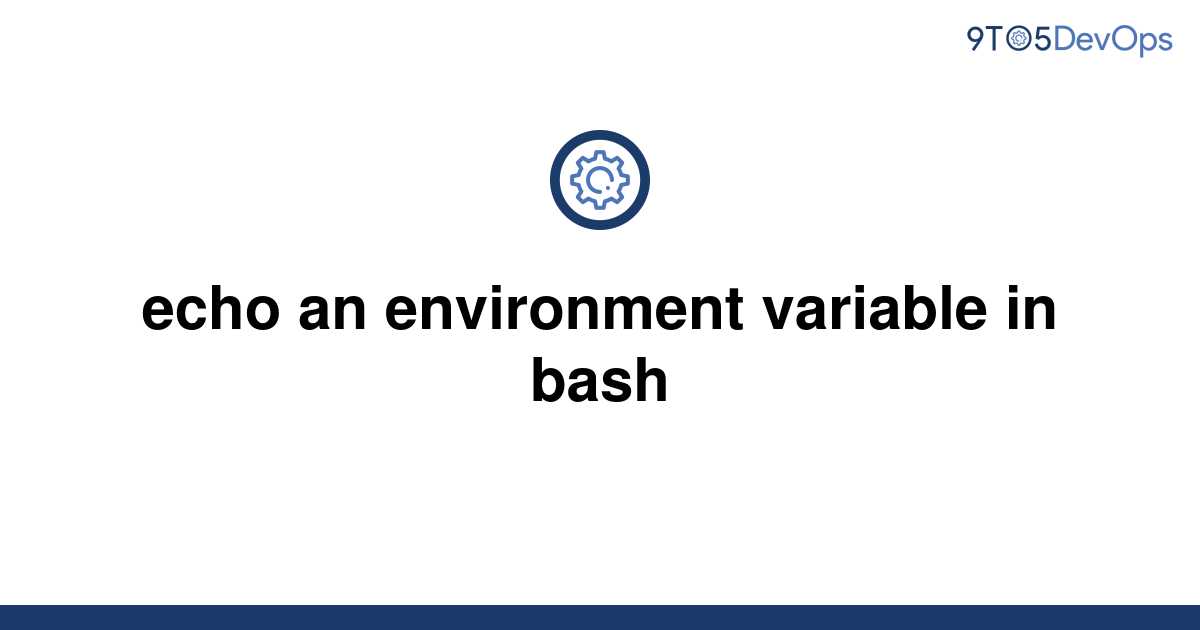 solved-echo-an-environment-variable-in-bash-9to5answer