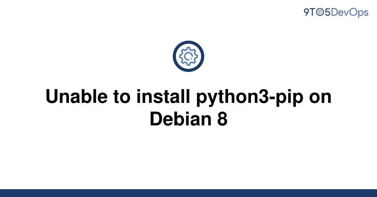 install python3 debian