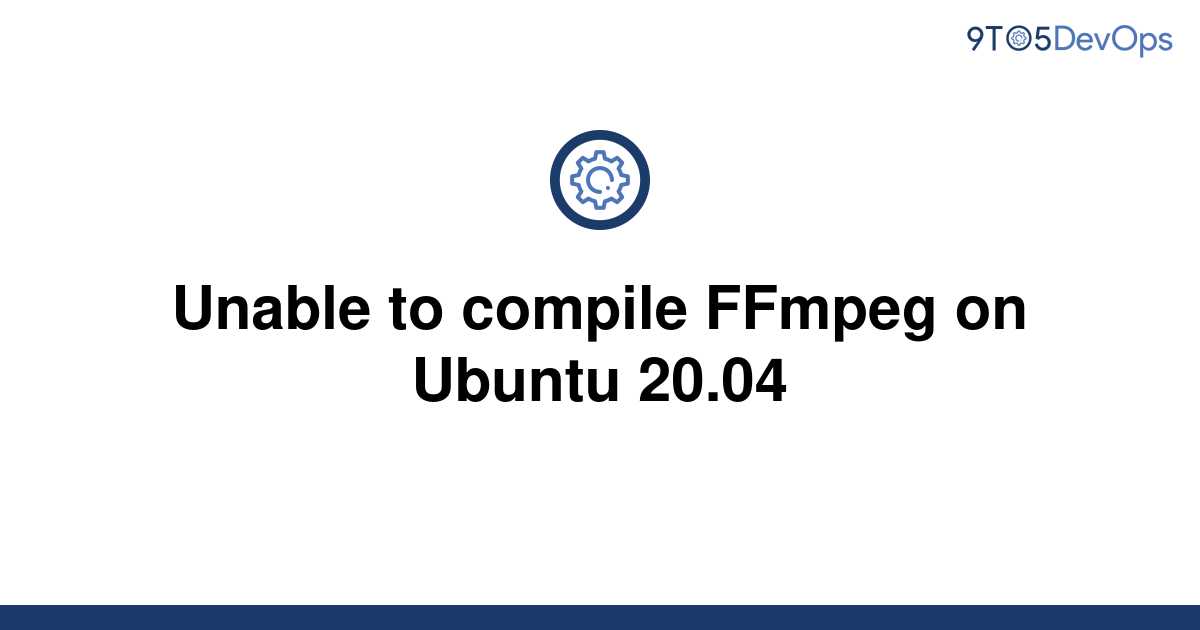 recompile ffmpeg ubuntu