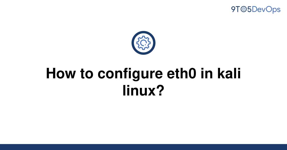 where to configure eth in linux