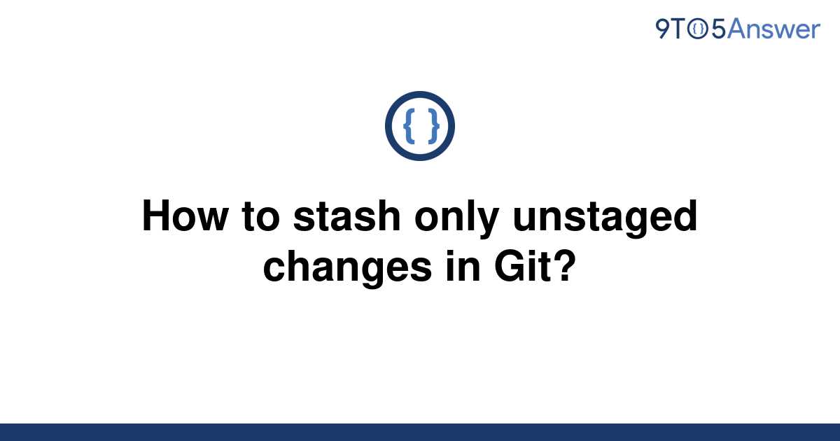 git stash changes
