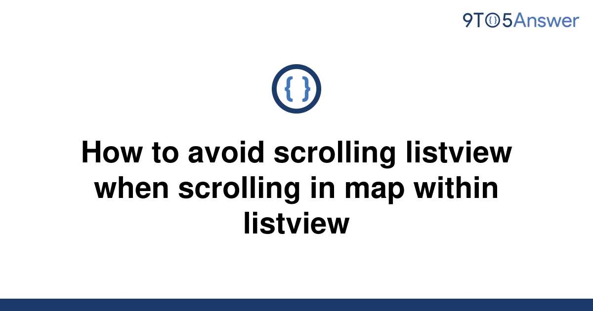 Solved How To Avoid Scrolling Listview When Scrolling To Answer