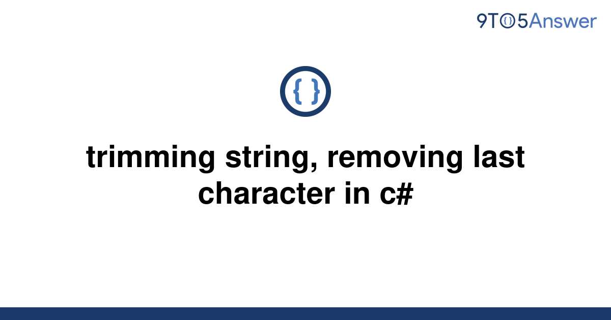 String Trim Last Character Javascript