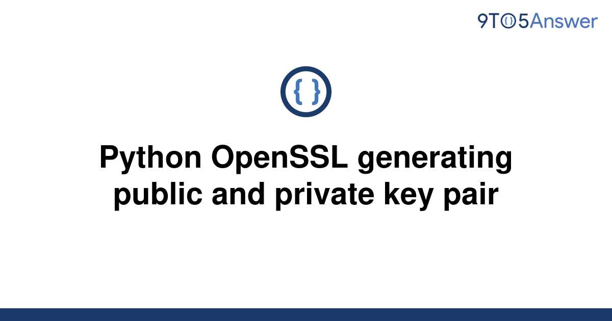 python openssl crypto