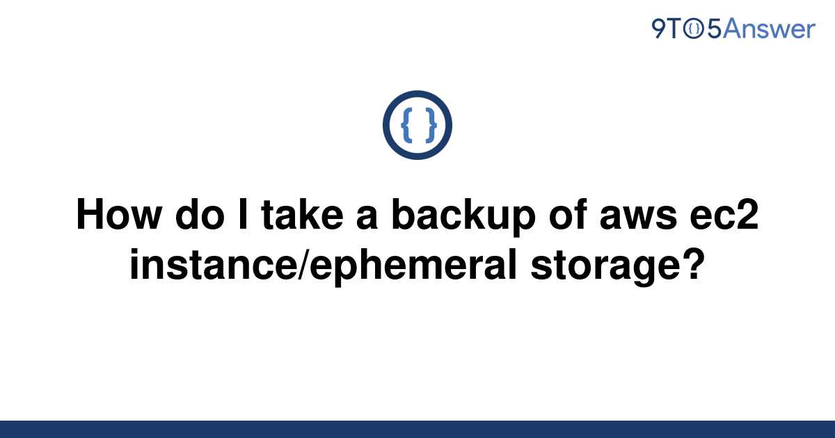 ec2 instance ephemeral storage