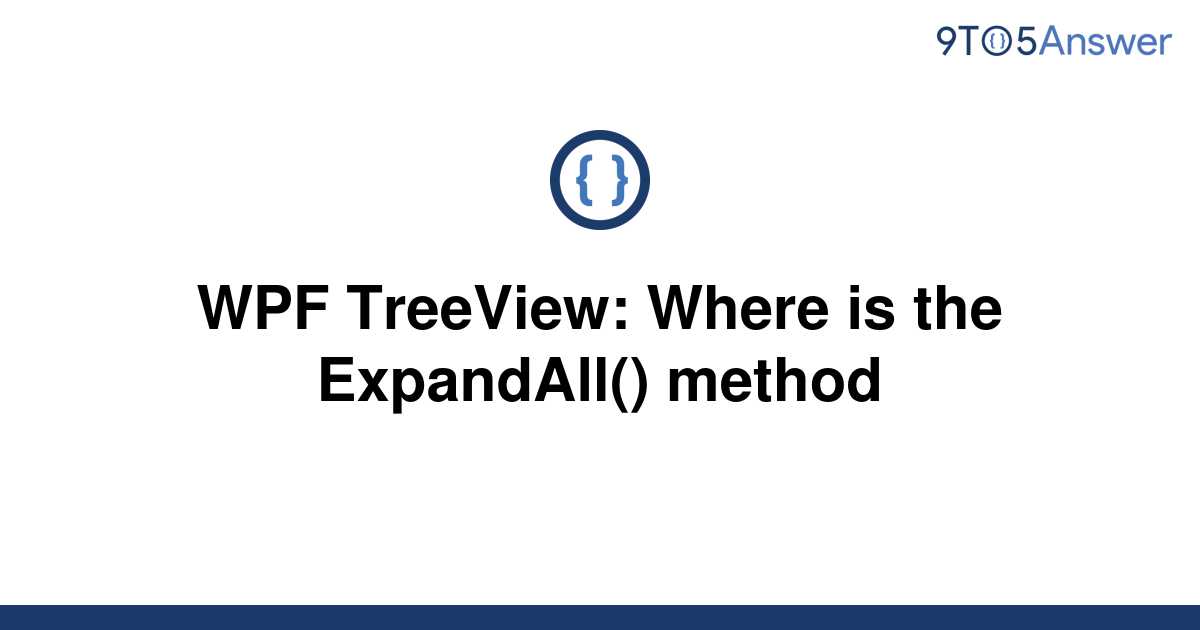 wpf treeview 1 level example c