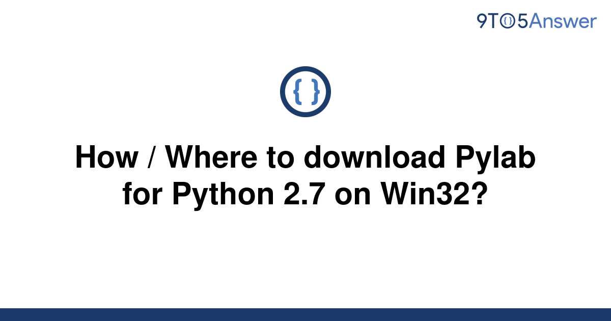 pylab module download 3.7