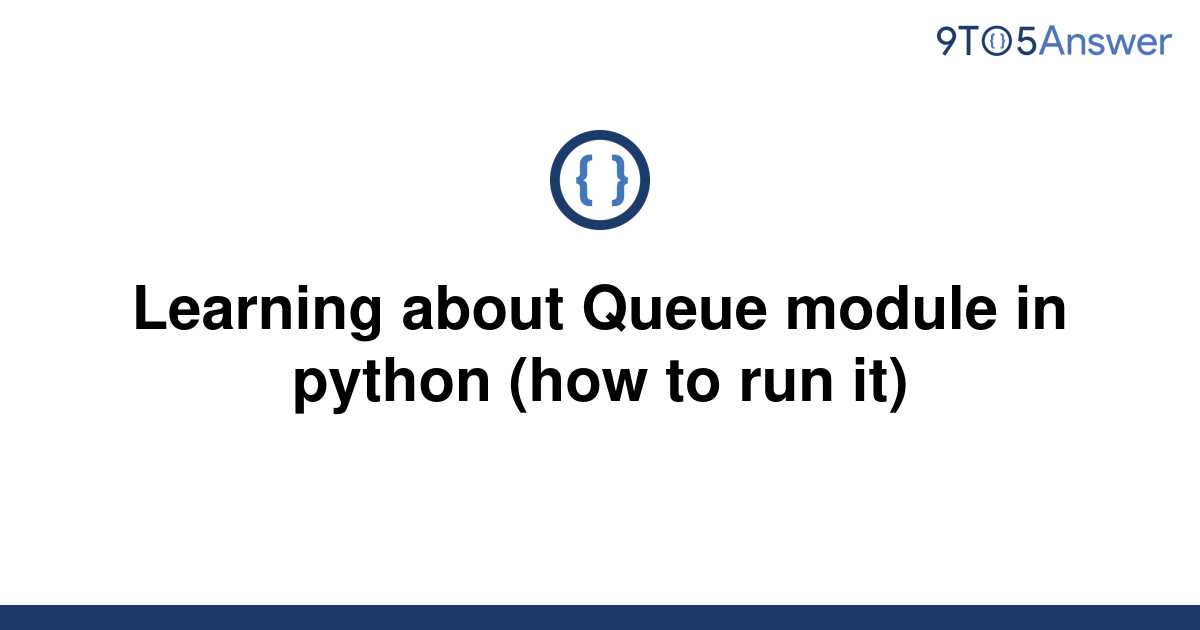 implementing queue in python
