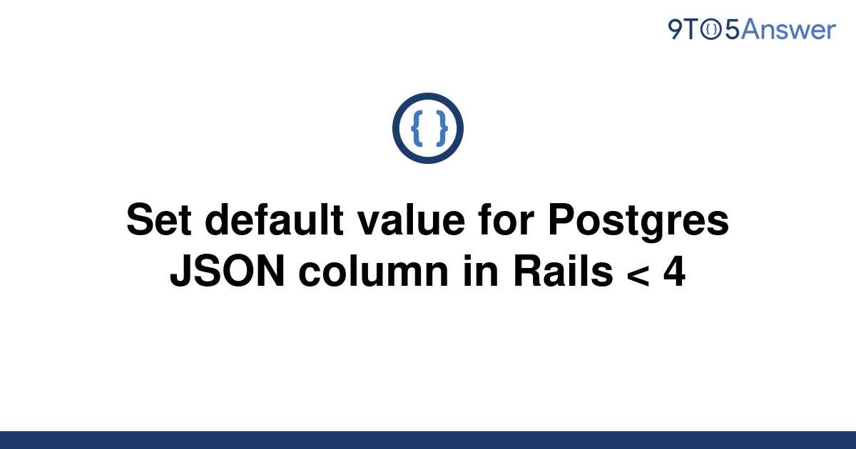 rails postgres json query