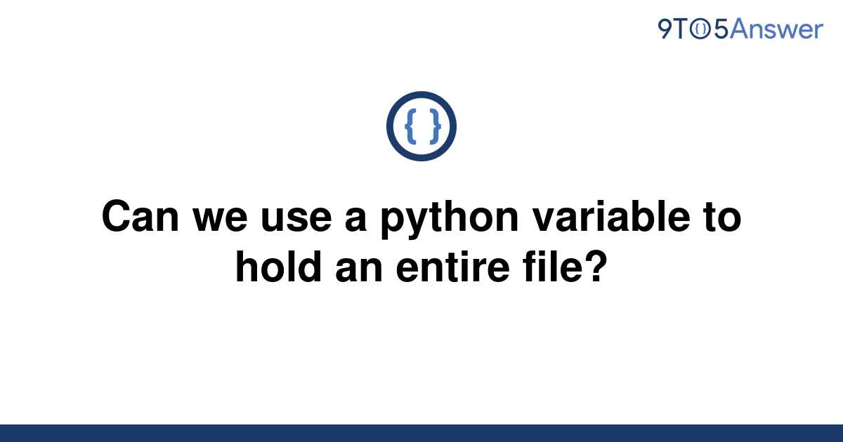 solved-can-we-use-a-python-variable-to-hold-an-entire-9to5answer