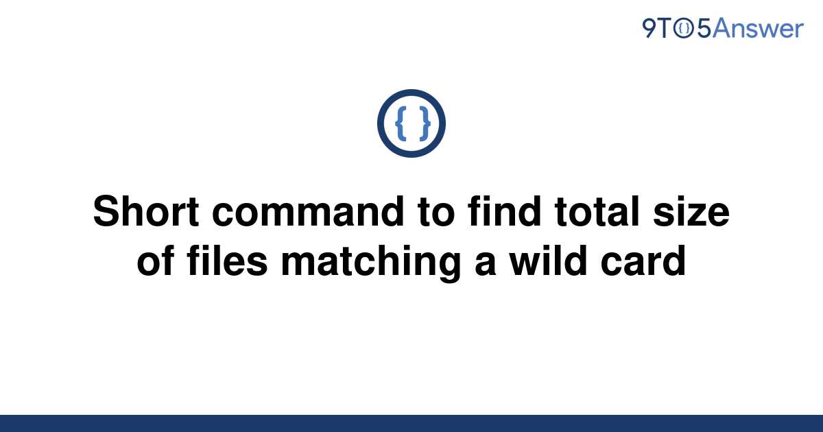 solved-short-command-to-find-total-size-of-files-9to5answer