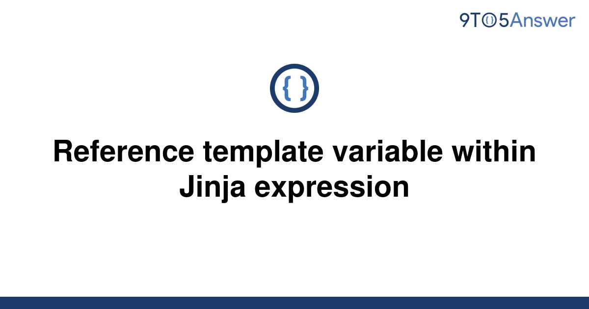 jinja template variable assignment