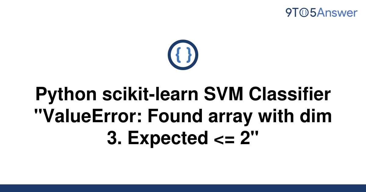 Solved Valueerror Could Not Convert String To Float 9to5answer Python Scikit Learn Svm 4684